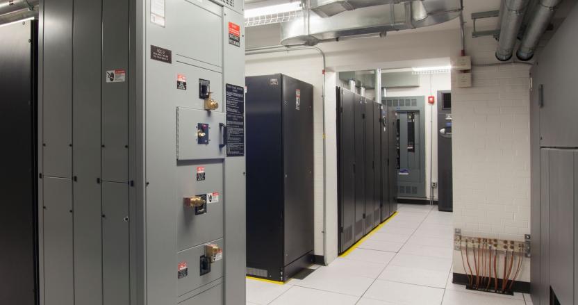 Tufts University Data Center Electrical Room